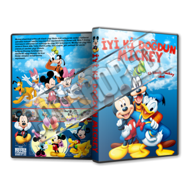 İyi ki Doğdun Mickey - 2018 Türkçe Dvd Cover Tasarımı